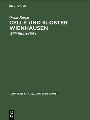 cover image of Celle und Kloster Wienhausen